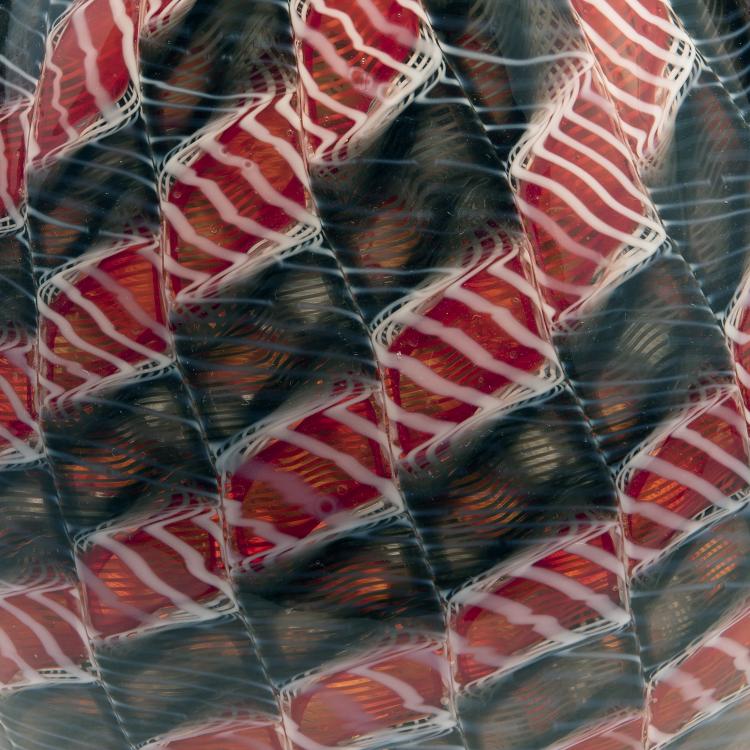 Bild 2 zu Objekt, 'Fantasia diagonale' vase, c. 1953, Archimede Seguso, Seguso, Archimede, Murano, 140C 536