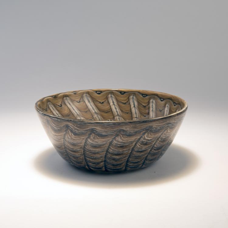 Bild 1 zu Objekt, 'Neolitico' bowl, 1954, Ercole Barovier, Barovier & Toso, Murano, 140C 516
