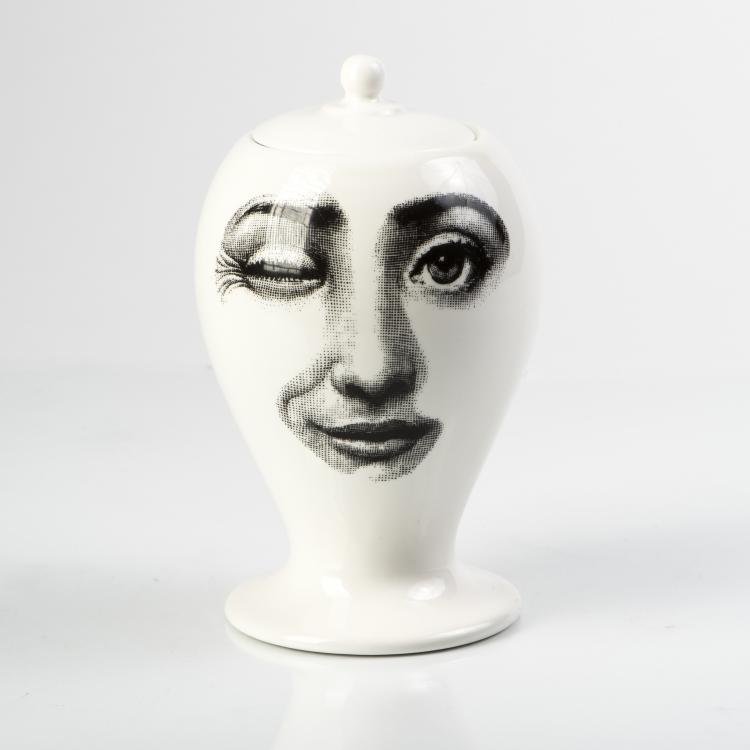 Bild 1 zu Objekt, Vase 'L'antipatico', 2000er Jahre, Barnaba Fornasetti, Bitossi, Montelupo, 140B 366