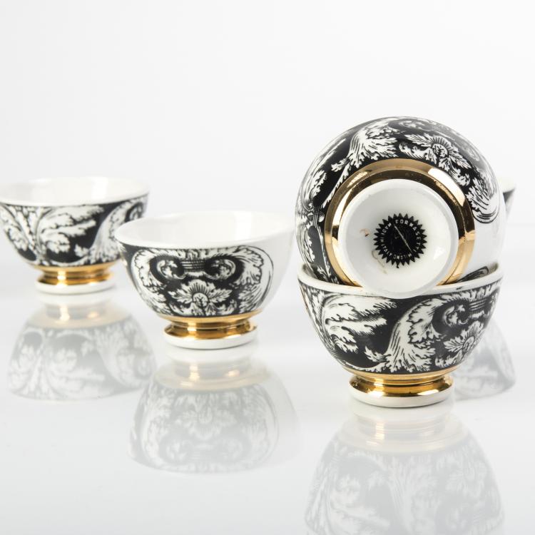 Bild 2 zu Objekt, Six 'Antipasti' bowls, 1950/60s, Piero Fornasetti, Fornasetti, Mailand, 140B 332