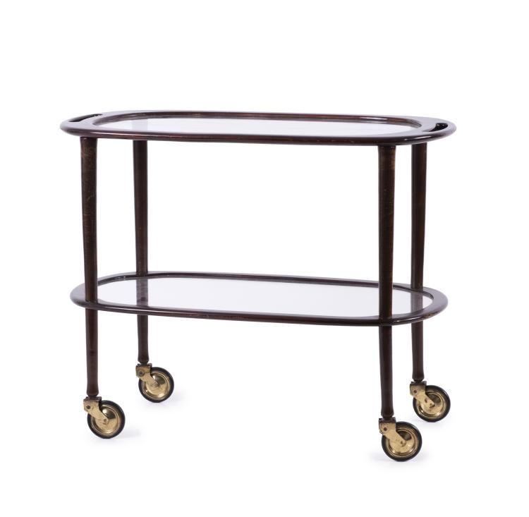 Hauptbild zu Objekt, Serving cart, c. 1955, Italien, 140B 174