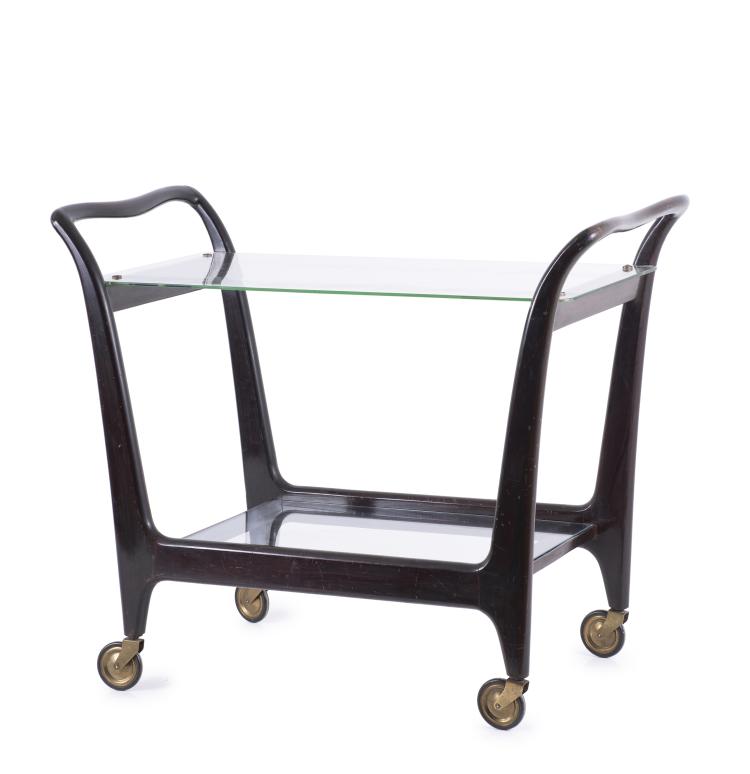 Hauptbild zu Objekt, Serving cart, c. 1953, Italien, 140B 144