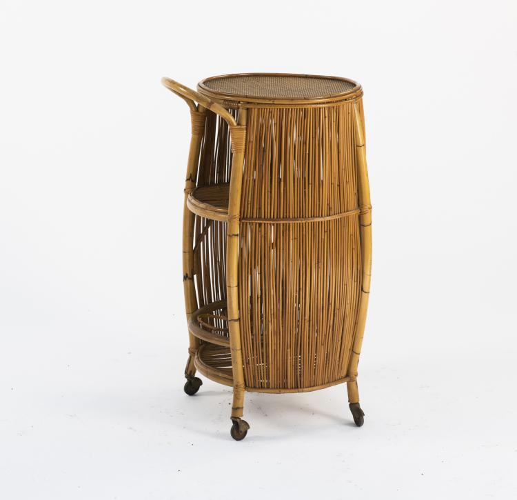 Bild 4 zu Objekt, Liquor cabinet on wheels, 1950s, Italien, 140B 161