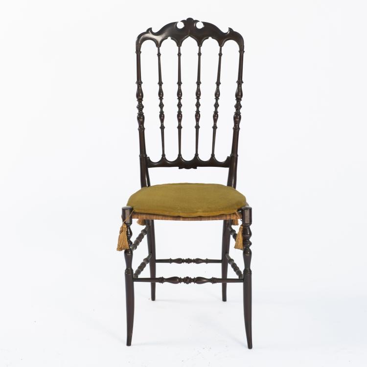 Bild 6 zu Objekt, Six 'Chiavari' chairs, 1940/50s, Chiavari, 140B 120