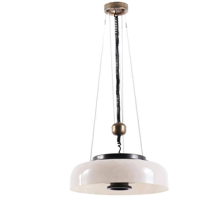 Hauptbild zu Objekt, '2121' ceiling light, 1961, Gino Sarfatti, Arteluce, Mailand, 140B 231