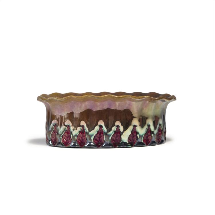 Hauptbild zu Objekt, Schale, 1898-1900, Zsolnay, Vilmos, Pecs, 141C 617