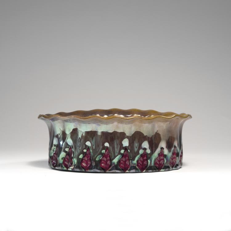 Bild 1 zu Objekt, Schale, 1898-1900, Zsolnay, Vilmos, Pecs, 141C 617