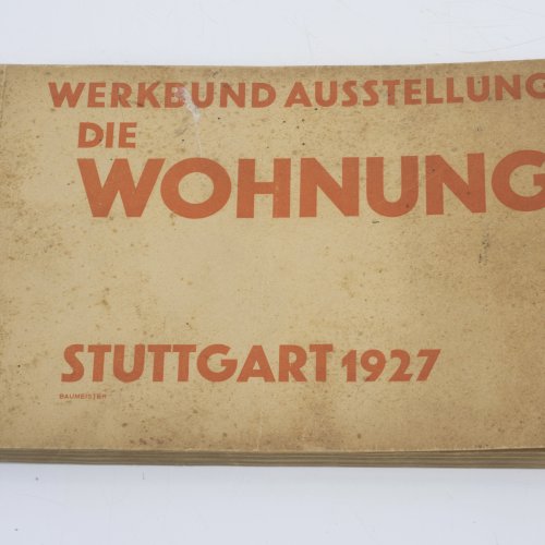 Werkbund exhibition Die Wohnung Stuttgart 1927