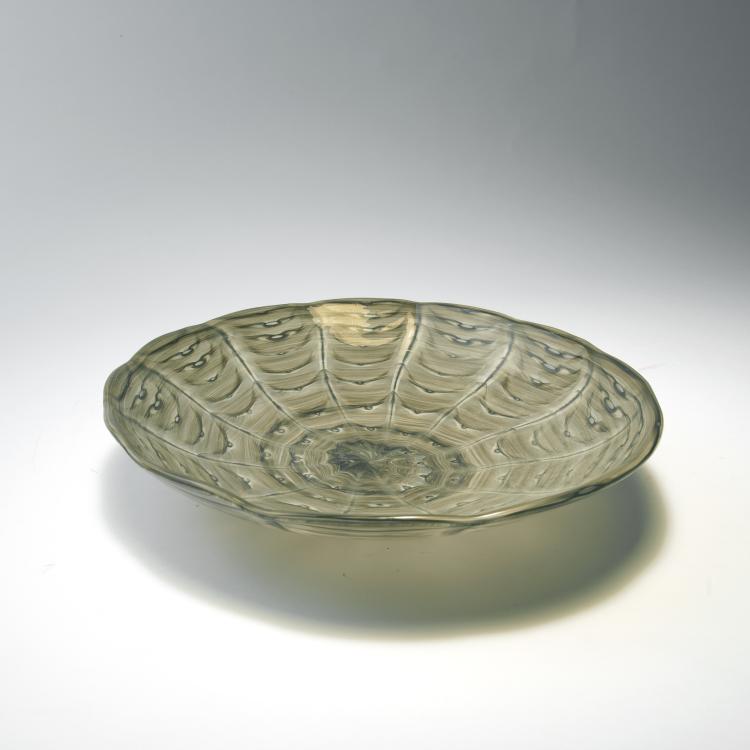 Bild 1 zu Objekt, 'Neolitico' plate, 1954, Ercole Barovier, Barovier & Toso, Murano, 140C 517