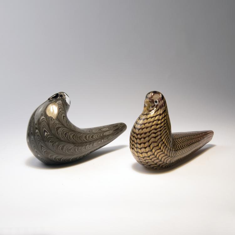 Bild 4 zu Objekt, 'Graffito amaranto' dove, 1969, Ercole Barovier, Barovier & Toso, Murano, 140C 599