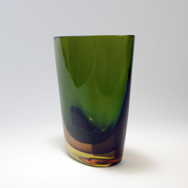 Bild 1 zu Objekt, 'Sommerso' vase, c. 1961, Flavio Poli, Seguso Vetri d'Arte, Murano, 140C 580