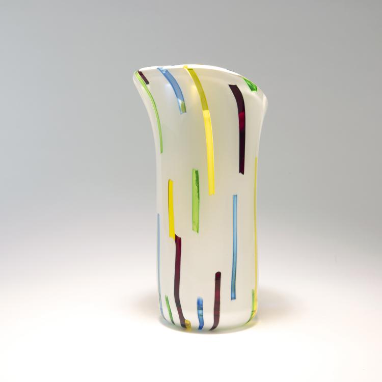 Bild 1 zu Objekt, 'A canne' vase, c. 1955, Anzolo Fuga, A.Ve.M., Murano, 140C 509