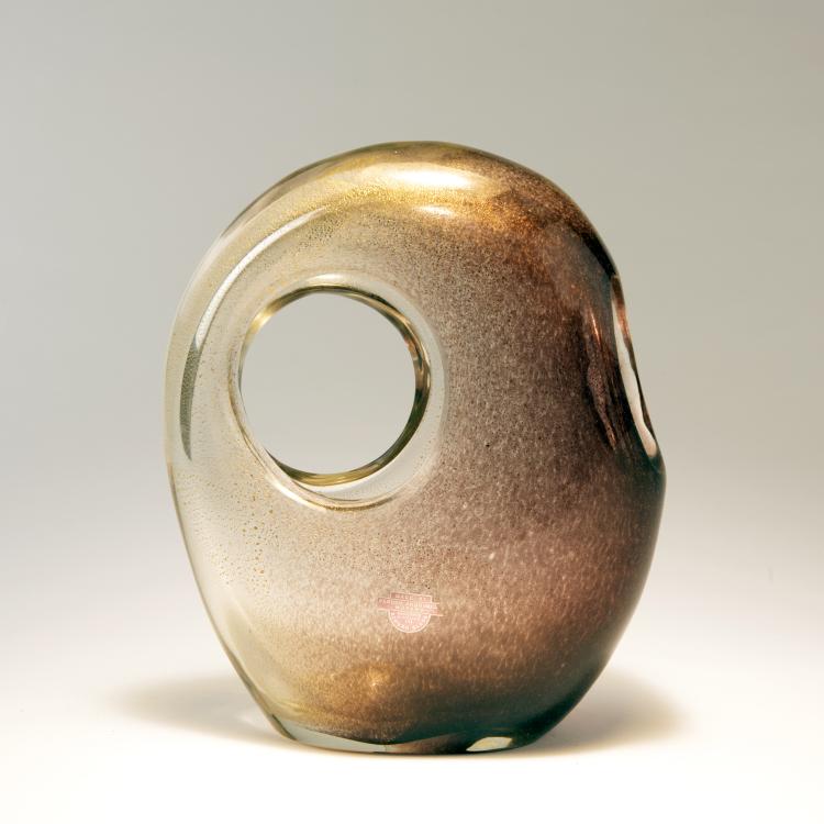 Bild 1 zu Objekt, 'Polveri' vase, 1954, Archimede Seguso, Seguso, Archimede, Murano, 140C 537