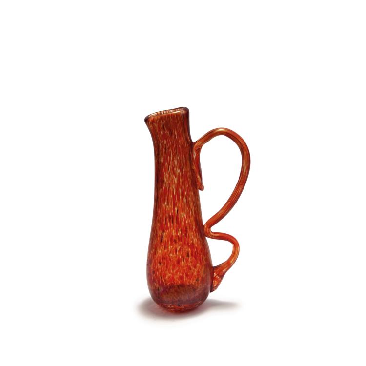 Hauptbild zu Objekt, Vase with handle, c. 1950, Dino Martens, Toso, Aureliano, Murano, 143C 627