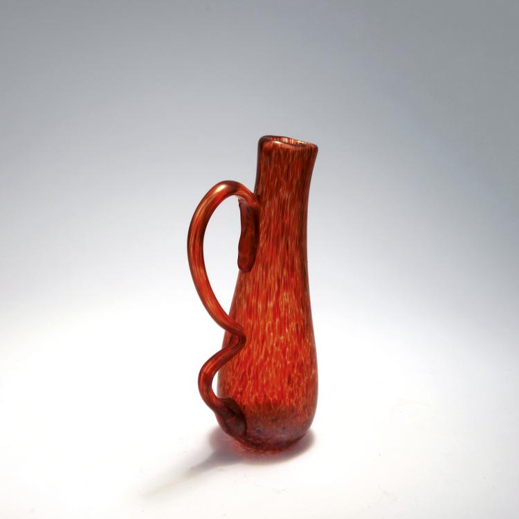 Bild 1 zu Objekt, Vase with handle, c. 1950, Dino Martens, Toso, Aureliano, Murano, 143C 627