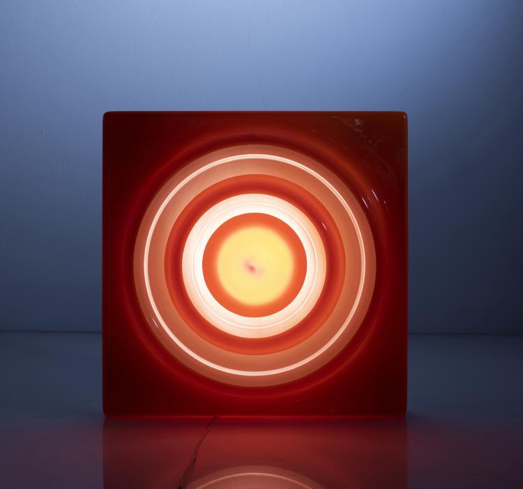 Bild 1 zu Objekt, 'Ring-Leuchte' wall lamp for the 'Visiona 2', 1969, Verner Panton, Poulsen, Louis, Kopenhagen, 140D 778
