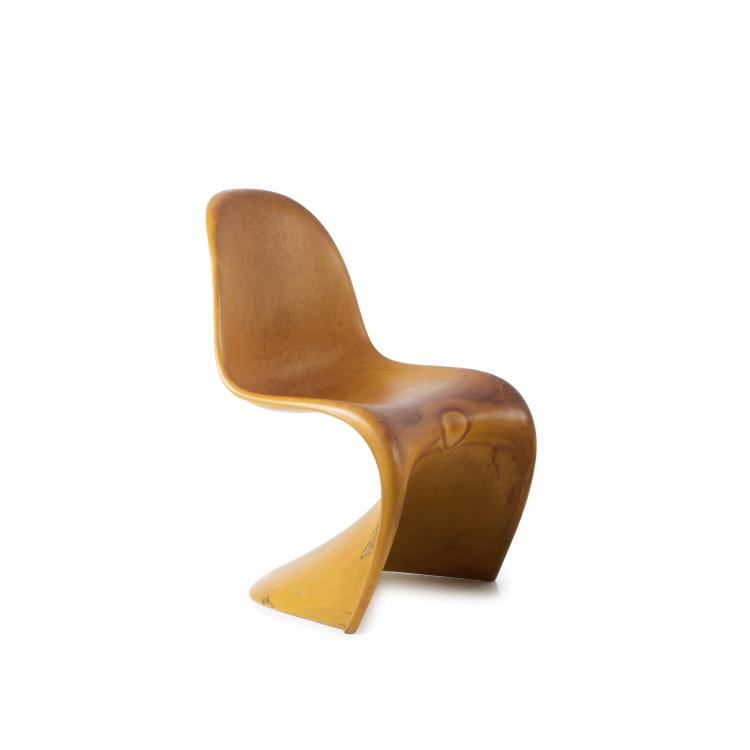 Hauptbild zu Objekt, 'Panton' chair, workpiece, 1960s, Verner Panton, Vitra Design, Weil am Rhein, 140D 751