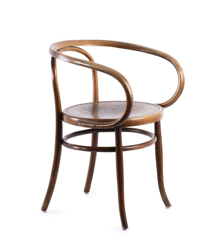 Hauptbild zu Objekt, '6009' - 'Vienna' chair, 'Corbusier' chair or 'B9', c. 1900, Thonet, Wien (Werksentwurf), 140D 650