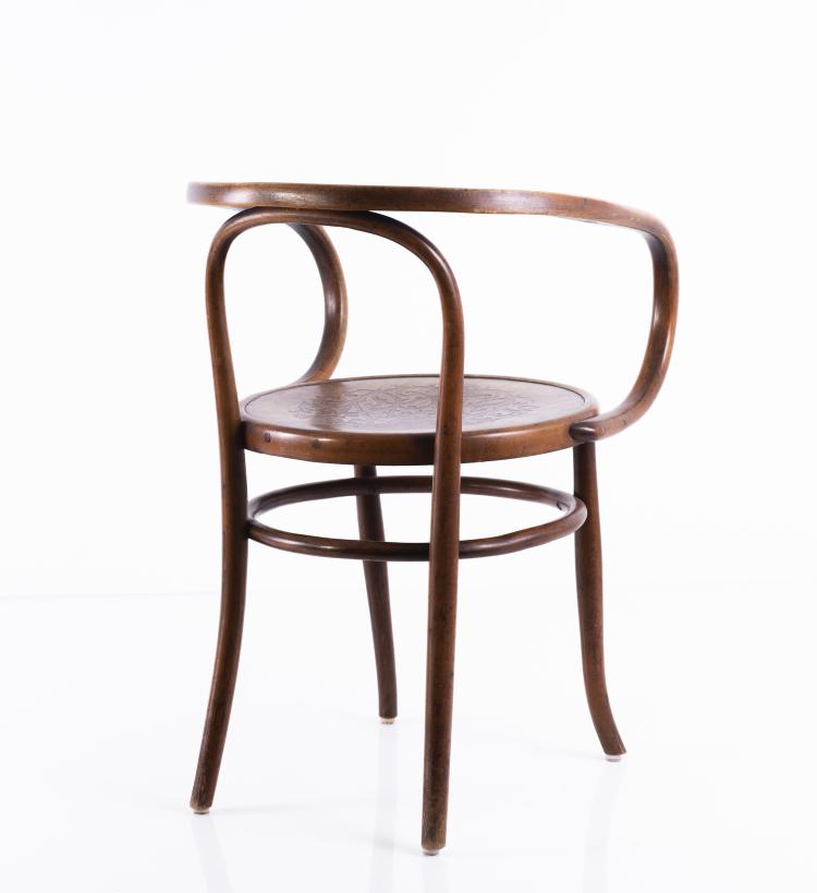 Bild 3 zu Objekt, '6009' - 'Vienna' chair, 'Corbusier' chair or 'B9', c. 1900, Thonet, Wien (Werksentwurf), 140D 650
