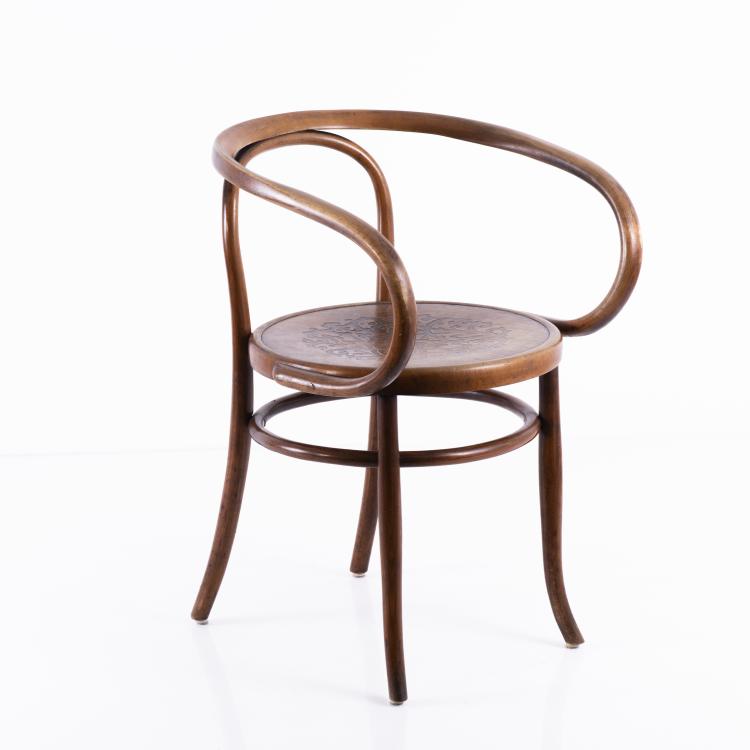 Bild 4 zu Objekt, '6009' - 'Vienna' chair, 'Corbusier' chair or 'B9', c. 1900, Thonet, Wien (Werksentwurf), 140D 650