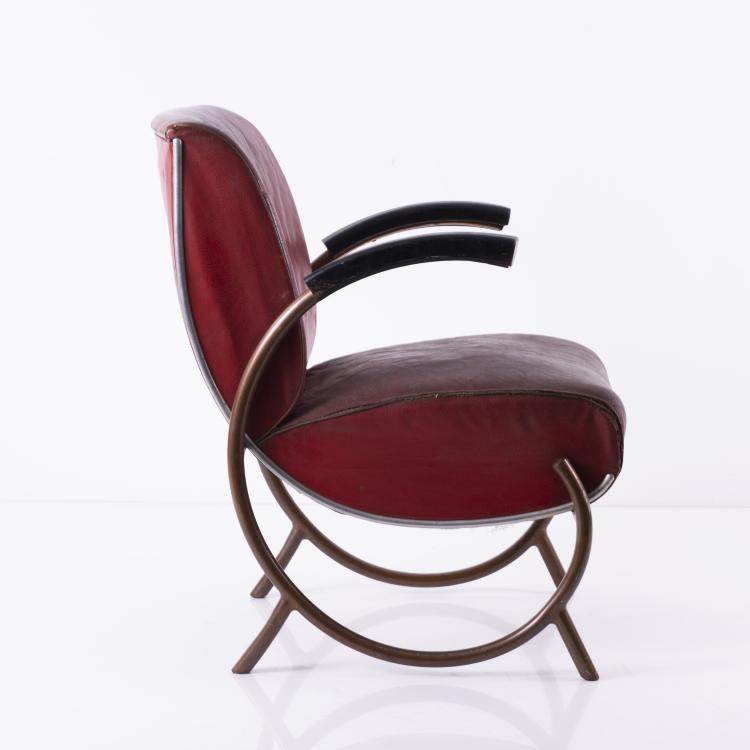 Bild 1 zu Objekt, Tubular chair, c. 1935, Charles Siclis, Thonet Fr&egrave;res, Paris, 140D 676