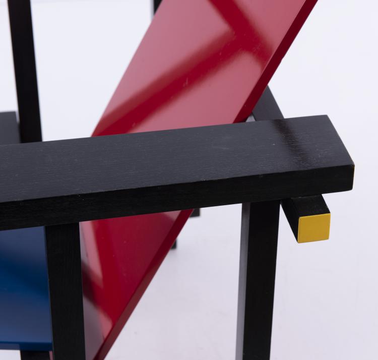 Bild 7 zu Objekt, 'Red-Blue' armchair, 1918, Gerrit Rietveld, Deutschland, 140D 654