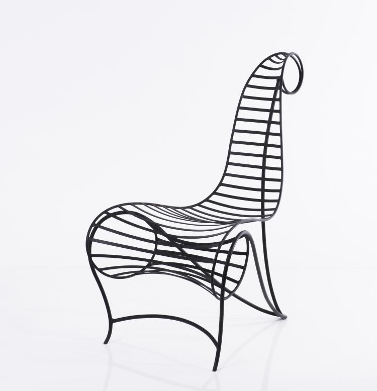 Bild 6 zu Objekt, 'Spine chair', 1988, Andr&eacute; Dubreuil, A. D. Decorative Arts, London, 140D 804