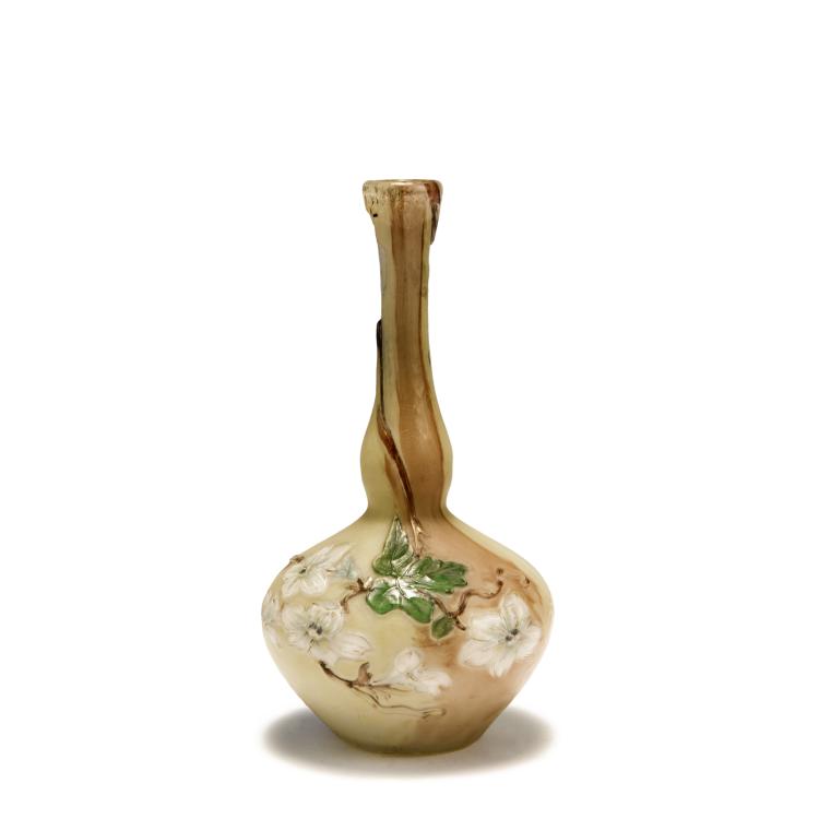 Hauptbild zu Objekt, Vase 'Solan&eacute;es', 1895-1903, Burgun Schverer & Cie., Meisenthal, 141C 387