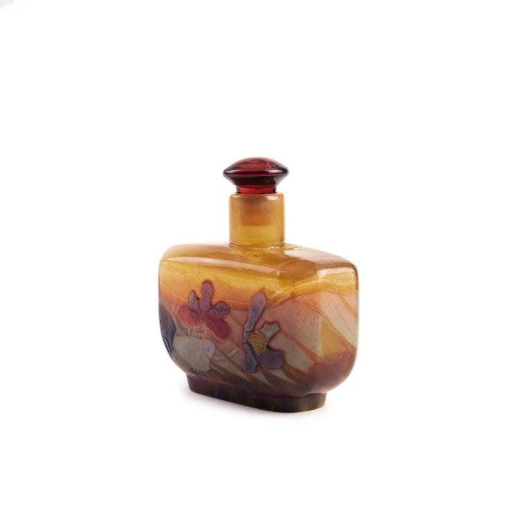 Bild 2 zu Objekt, 'Pervenche' marqueterie flacon, c. 1900, Gall&eacute;, Emile, Nancy, 141C 463