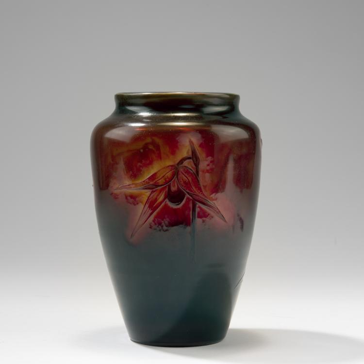 Bild 1 zu Objekt, Vase 'Sabot de V&eacute;nus', 1898-1907, Christian Fr&egrave;res & Fils, Meisenthal, 141C 392