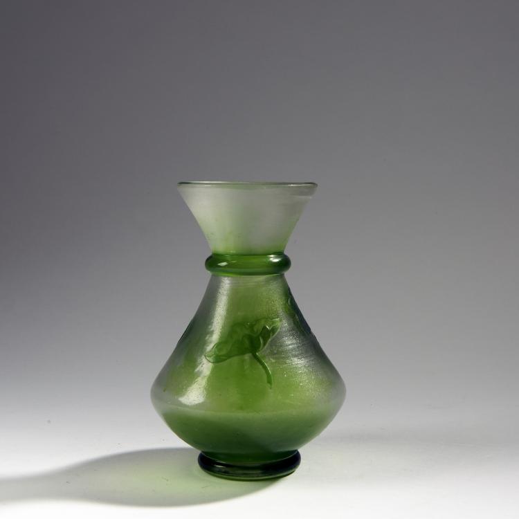 Bild 1 zu Objekt, 'Capucines' vase, 1898-1907, Christian Fr&egrave;res & Fils, Meisenthal, 141C 393