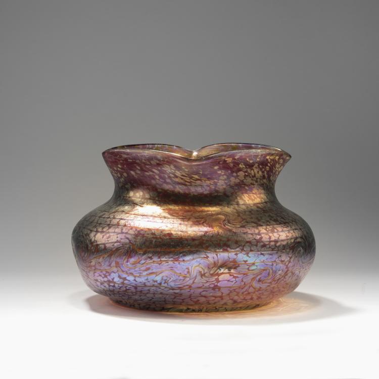 Hauptbild zu Objekt, Vase, um 1900, Heckert, Fritz, Petersdorf, 141C 551