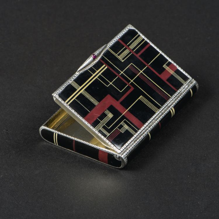 Hauptbild zu Objekt, Visitenkartendose, 1920er Jahre, Deutschland, 141C 665