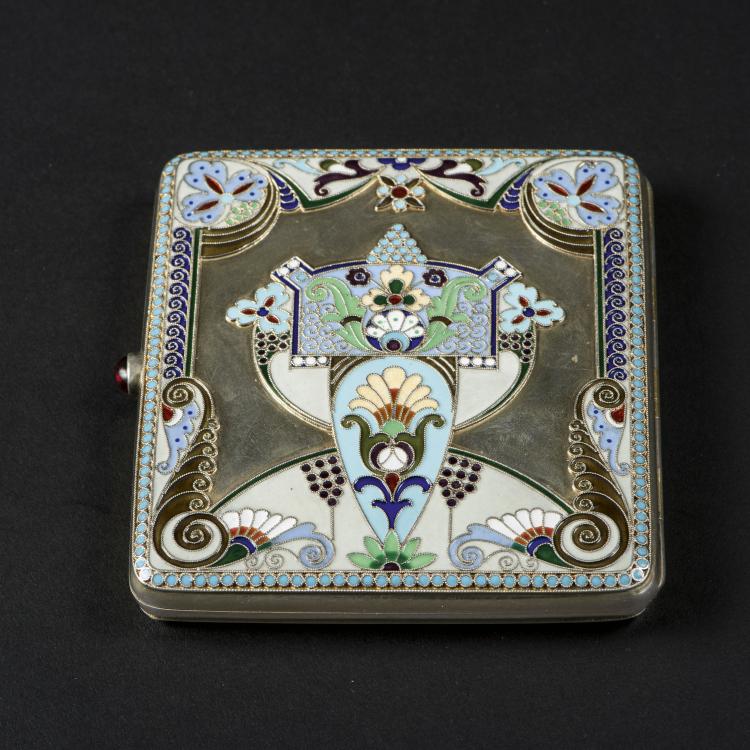 Hauptbild zu Objekt, Zigarettendose, um 1917, Khlebnikov, Iwan Petrowitsch, Moskau, 141C 671