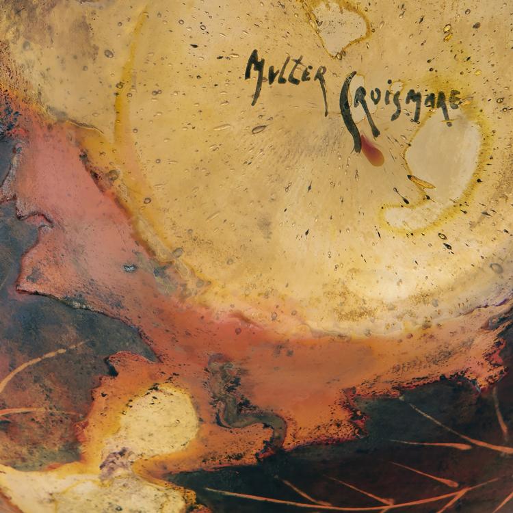 Bild 3 zu Objekt, Henkelschale 'Ch&ecirc;ne et scarab&eacute;e', 1900-10, Muller Fr&egrave;res, Croismare, 141C 501