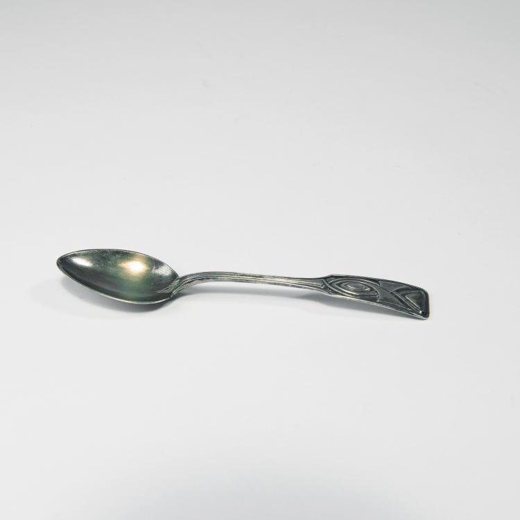 Hauptbild zu Objekt, Mokkal&ouml;ffel 'Behrens' - '4800', 1900/01, Peter Behrens, R&uuml;ckert, M. J., Mainz, 141C 683