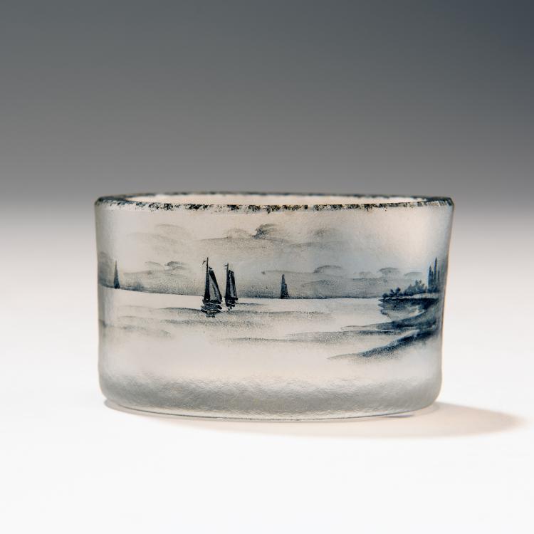 Bild 1 zu Objekt, Gew&uuml;rzsch&auml;lchen 'Delft', 1899, Daum Fr&egrave;res, Nancy, 141C 405