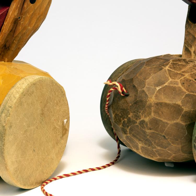 Bild 1 zu Objekt, Two toy ducks, c1929/30, Waldorf-Schule, 140D 660