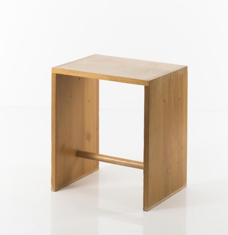 Bild 1 zu Objekt, 'Ulm stool', 1953, Max Bill, Hochschule f&uuml;r Gestaltung, Ulm (HFG); Hildinger, Paul, 142A 072