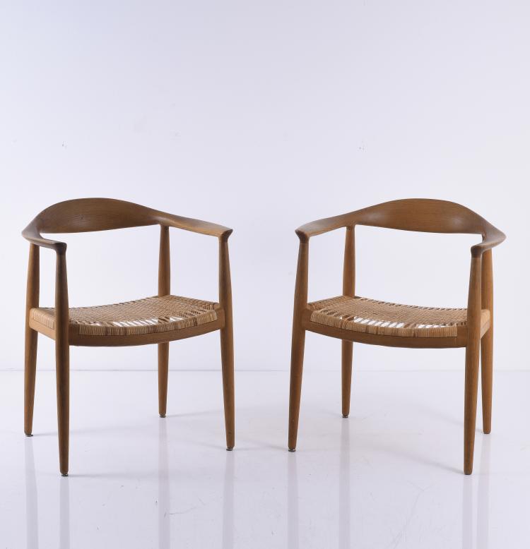 Bild 2 zu Objekt, Two 'the Chair'  'PP 501' armchairs, 1949, PP M&ouml;bler, Kopenhagen, 140D 685
