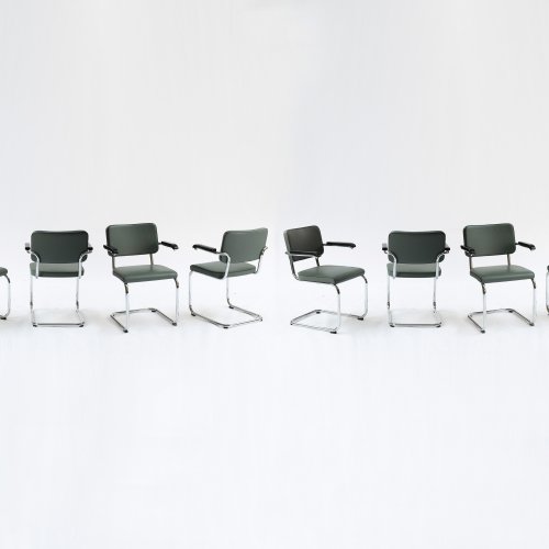 Eight 'B 64' cantilever chairs, 1930/31