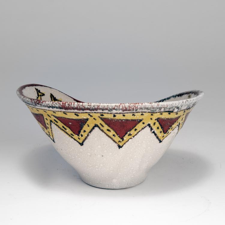 Bild 2 zu Objekt, 'Cervo rosso' bowl, 1950s, Guido Gambone, Gambone, Guido, 140B 211