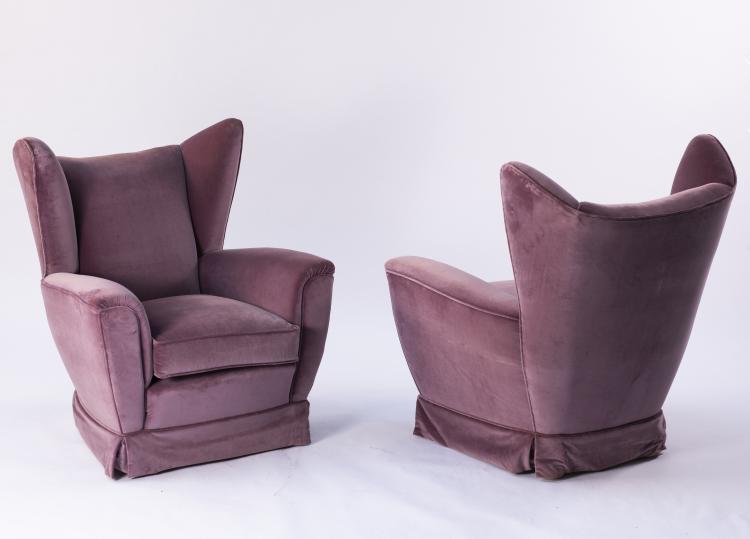 Bild 1 zu Objekt, Two comfy chairs, c. 1955, Ico Parisi, Italien, 140B 166
