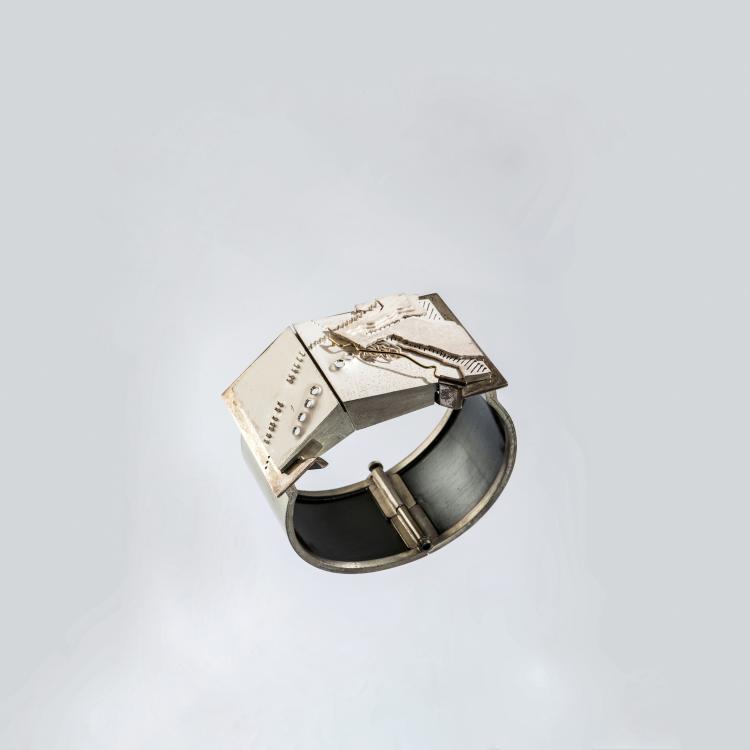 Hauptbild zu Objekt, Armreif, um 1969, Jens-R&uuml;diger Lorenzen, 142B 192