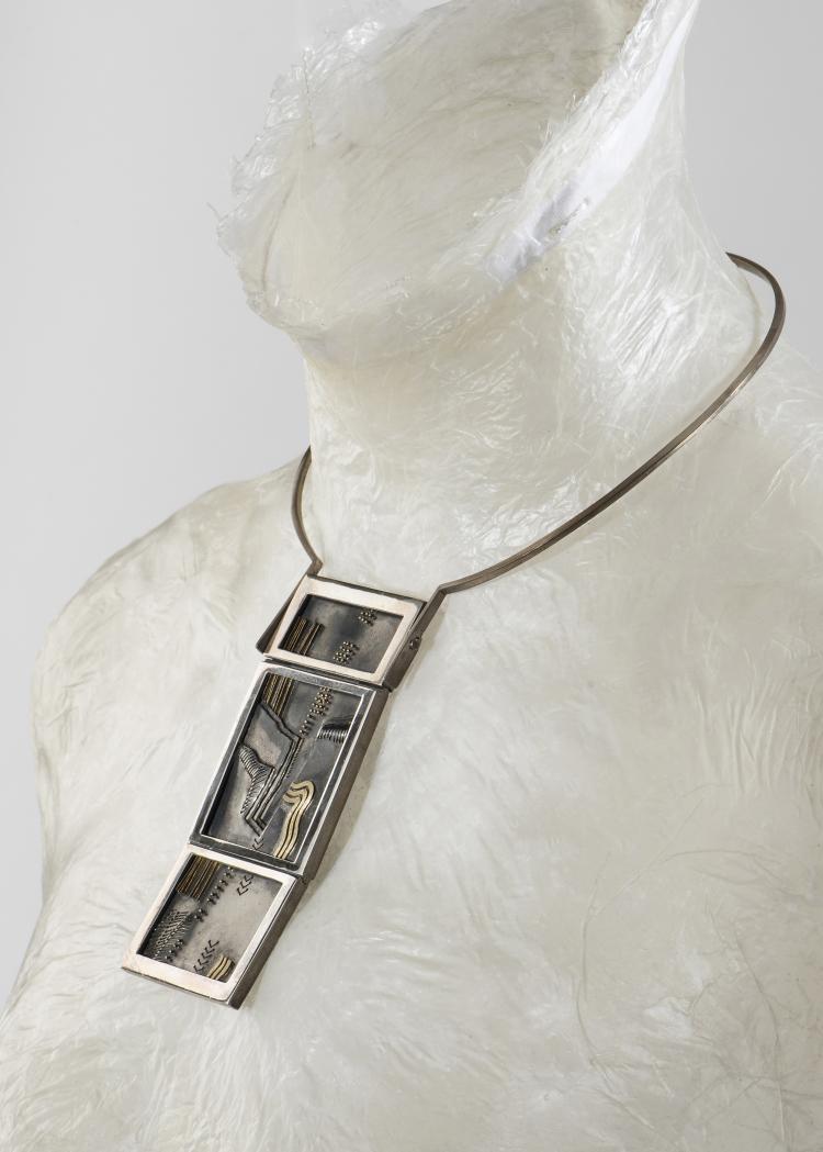Hauptbild zu Objekt, Necklace, c. 1970, Jens-R&uuml;diger Lorenzen, 142B 197