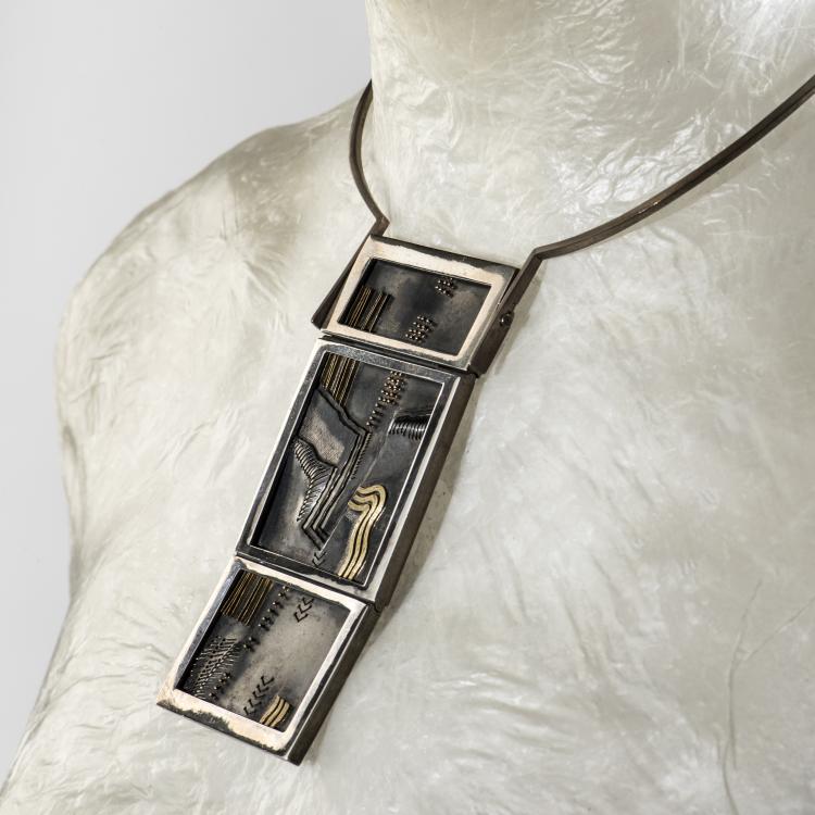 Bild 1 zu Objekt, Necklace, c. 1970, Jens-R&uuml;diger Lorenzen, 142B 197