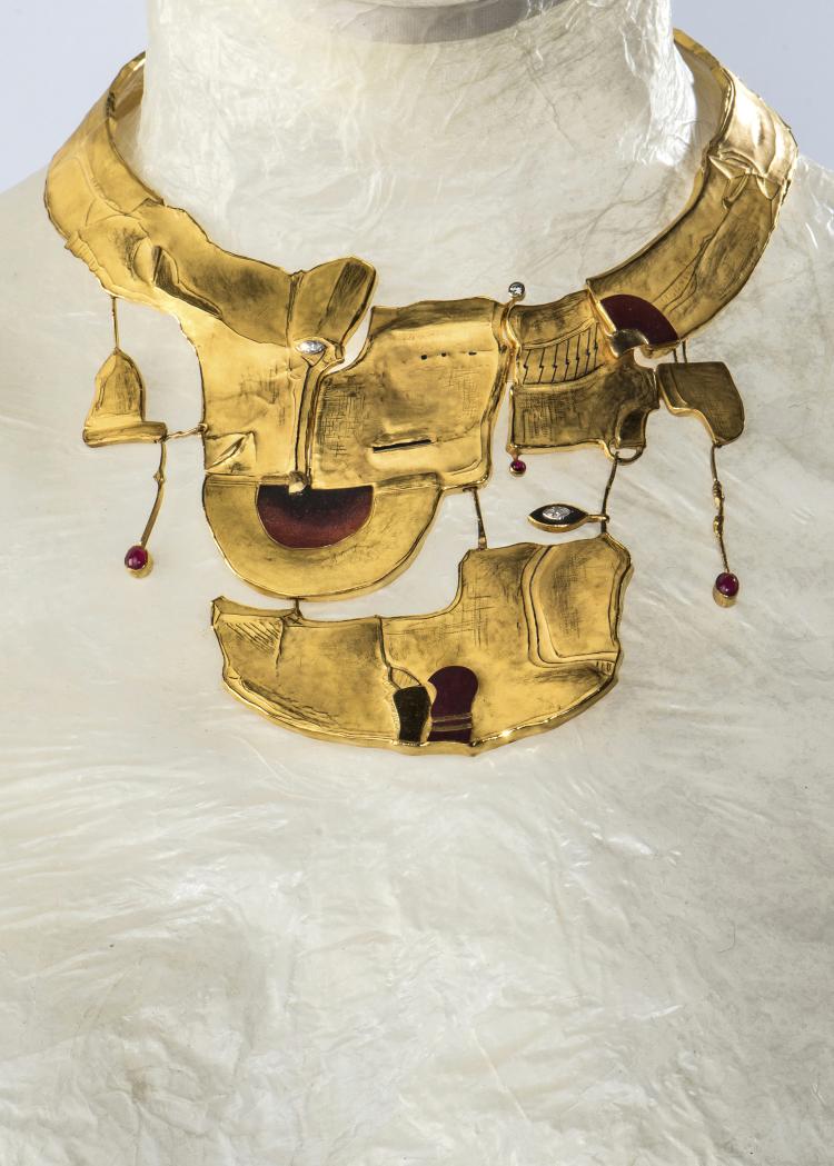 Hauptbild zu Objekt, Necklace, 1970, Uwe B&ouml;ttinger, 142B 171