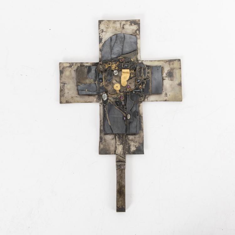 Hauptbild zu Objekt, Altar crucifix, 1967, Hermann J&uuml;nger, 142B 187