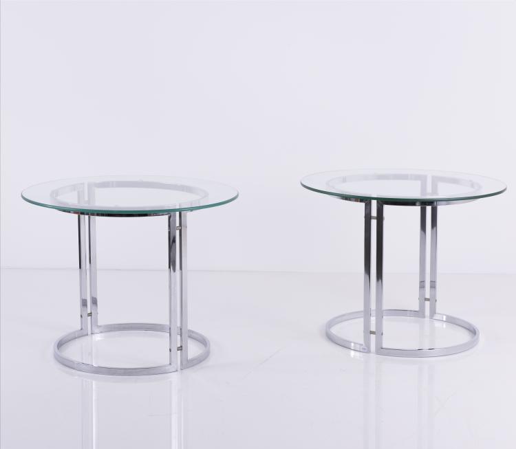 Bild 1 zu Objekt, Two 'Selsdon' end tables, c. 1965, William Plunkett, Plunkett, William, Ltd, England, 140D 765