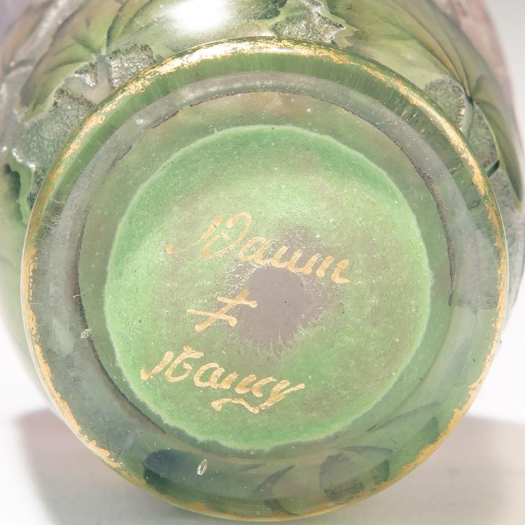 Bild 2 zu Objekt, Kleine Vase 'Geranium', um 1897, Daum Fr&egrave;res, Nancy, 141C 400